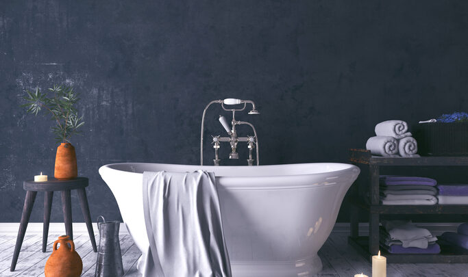 Cómo decorar el baño al estilo rústico